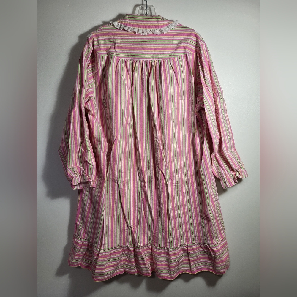 Carole heavyweight cotton nightgown women's XL #2495 - Picture 5 of 5
